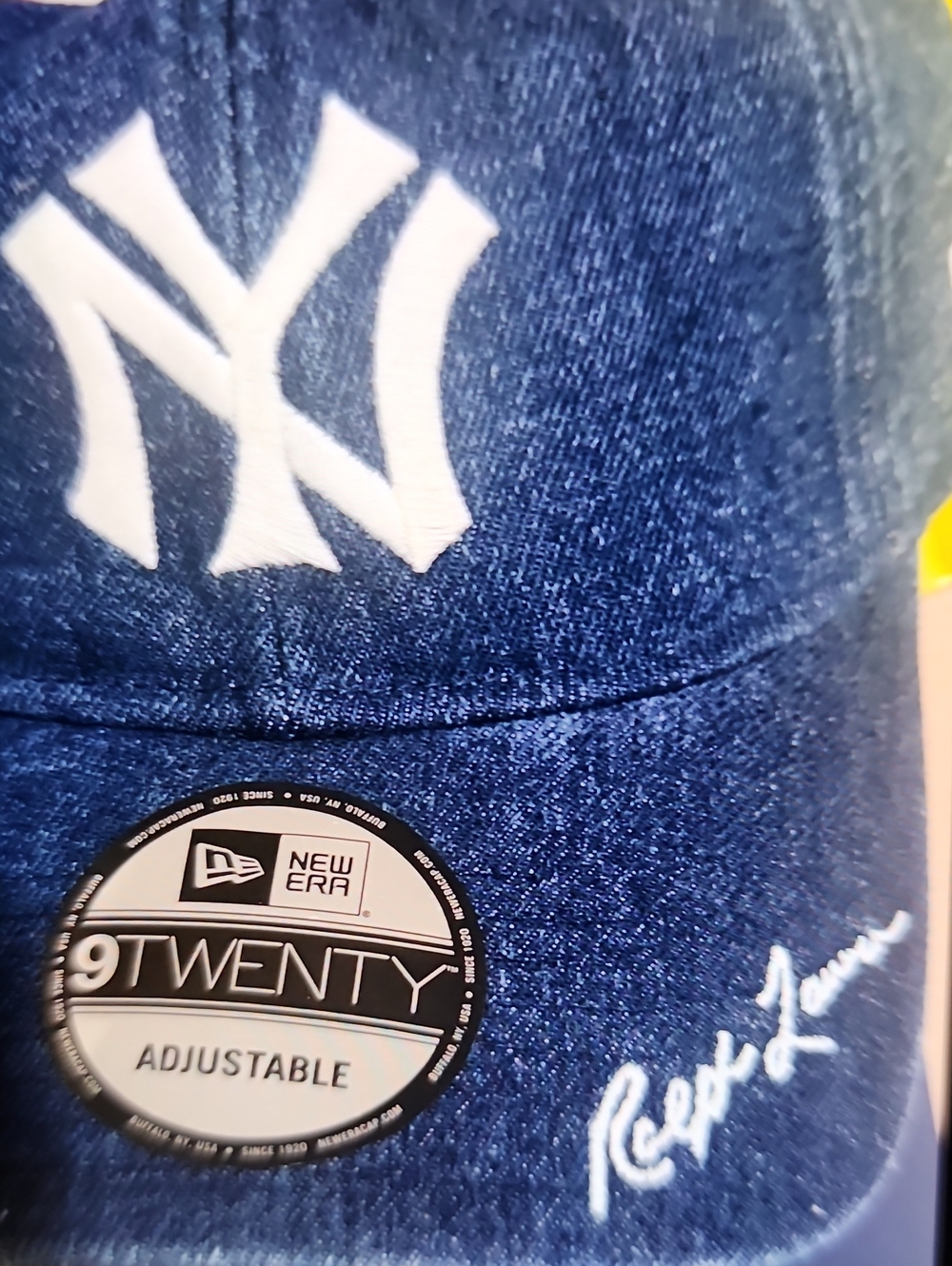 Men Ralph Lauren YANKEES CAP DENIM ADJUSTABLE